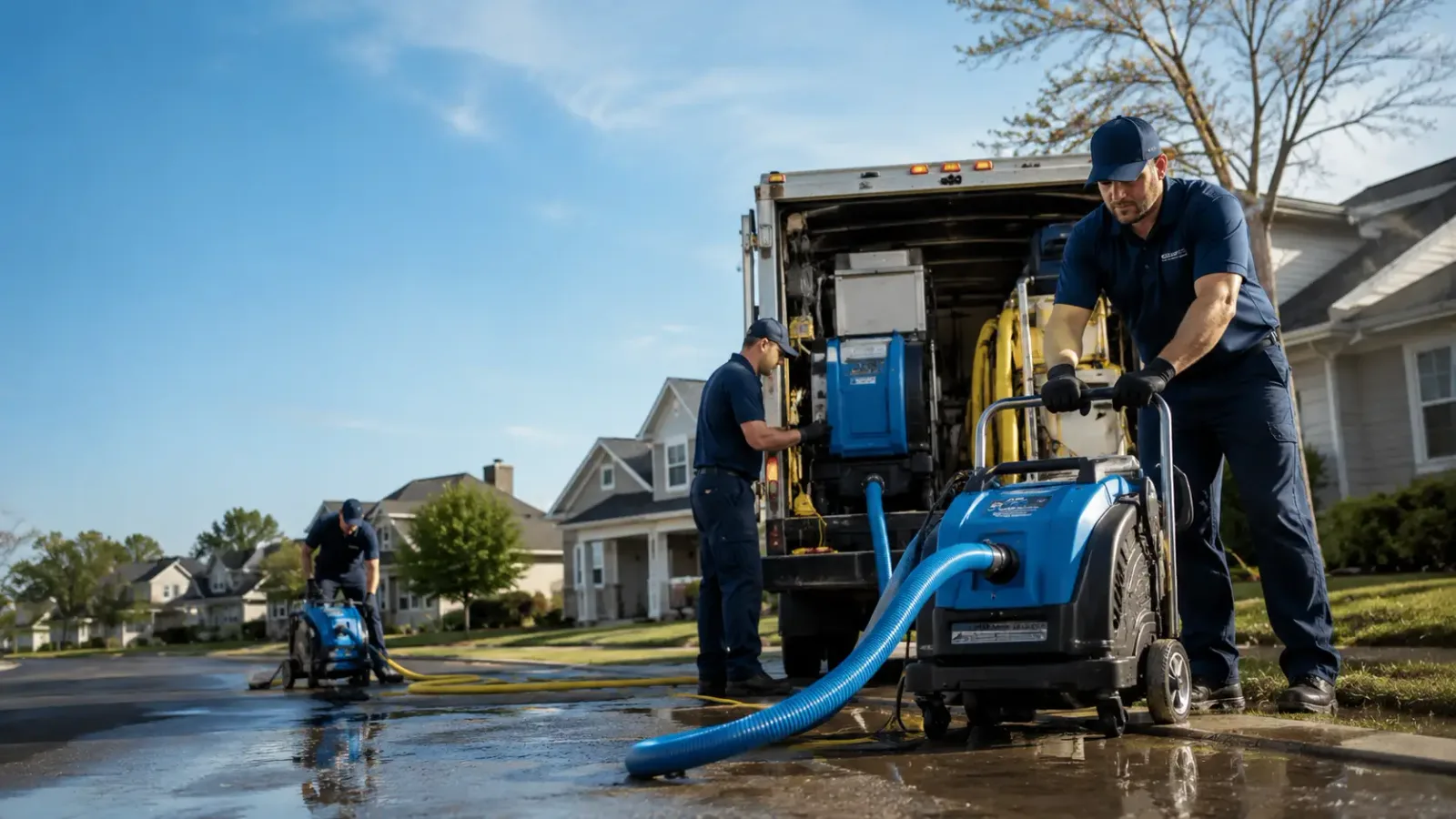 Flood Damage Cleanup in Wells, MI